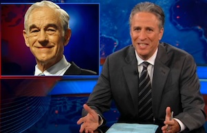 Jon Stewart on Ron Paul Where s the Love TheWrap