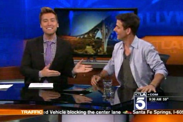 Lance Bass Ktla Guest Host Stint Boosts Morning Show Ratings 20