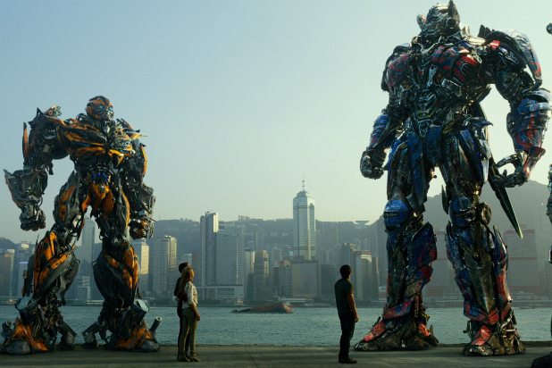 transformers age of extinction budget