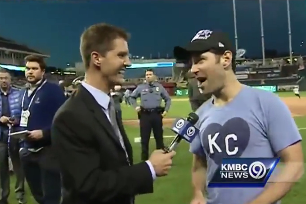 Ant-Man's Paul Rudd Celebrates Kansas City Royals Winning World Series