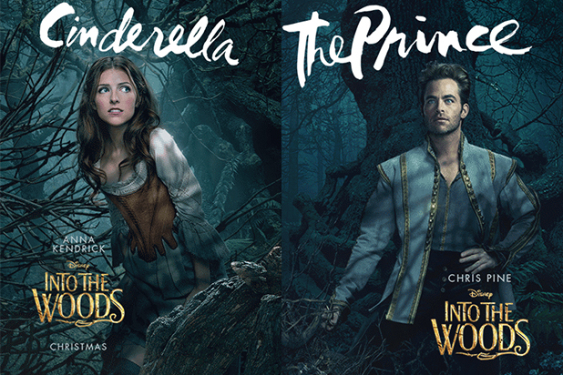 10 Eye-Popping 'Into the Woods' Character Posters: Anna Kendrick, Chris Pine, Emily Blunt (Photos)