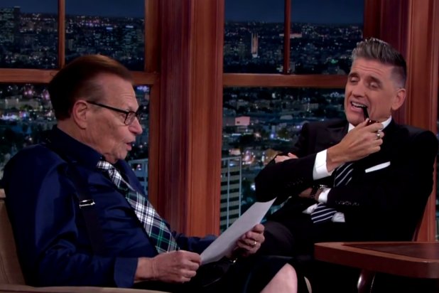 Larry King Pays Tribute to Craig Ferguson With an Original 