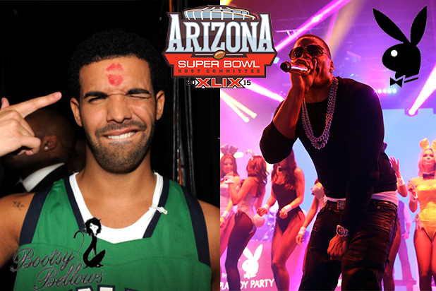 Drake gets X-rated fan proposition at Super Bowl party gig