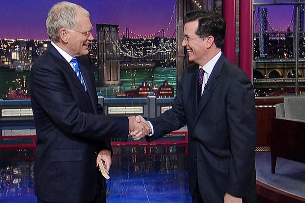 stephen colbert david letterman