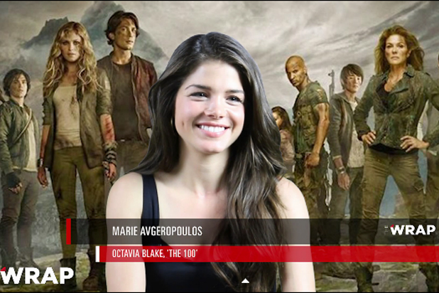 The 100 Marie Avgeropoulos Fakes Porn - The 100' Star Marie Avgeropoulos on Season 3 Hopes: 'I Got the Sword â€“ I'm  Still Waiting for a Horse' (Video)