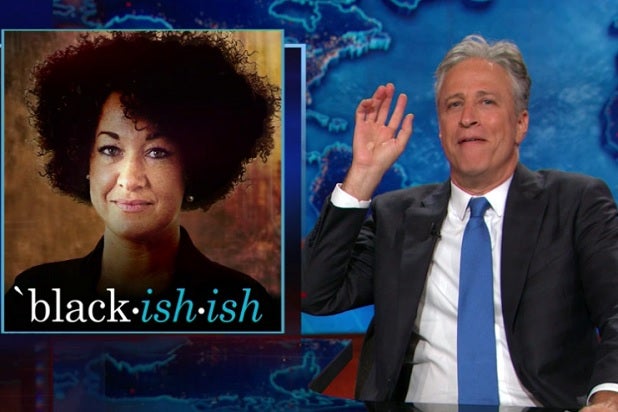 Jon Stewart Mocks Rachel Dolezal for Being 'Really F-king White' (Video ...