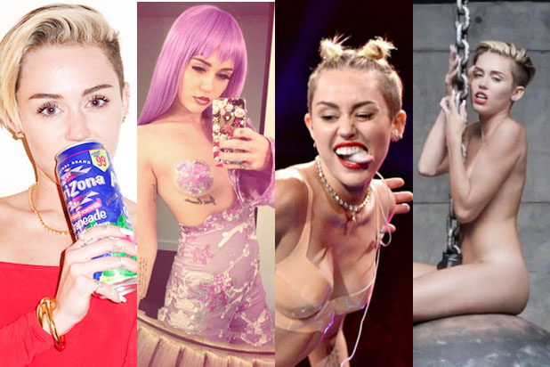 618px x 412px - 10 Craziest Miley Cyrus Moments Since Twerk-tastic MTV VMA Performance