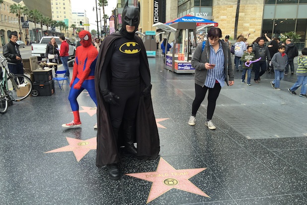 One Batman's Story: Hollywood Hates Donald Trump's Walk of Fame Star