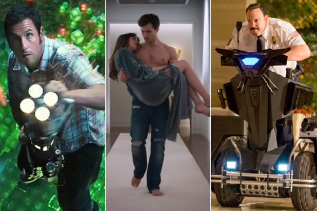 Fifty Shades Of Grey Ties Adam Sandlers Pixels For Most Razzie Award Nominations Video 