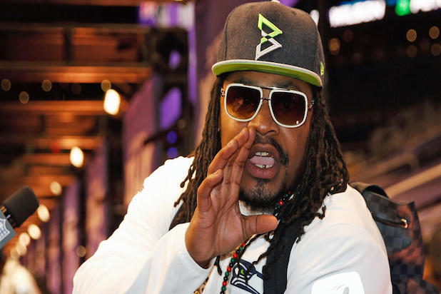 Marshawn Lynch Gave One Word Answers in Post Game Interview