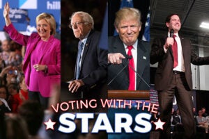 Voting With The Stars: Your Guide To Celebrity Presidential ...