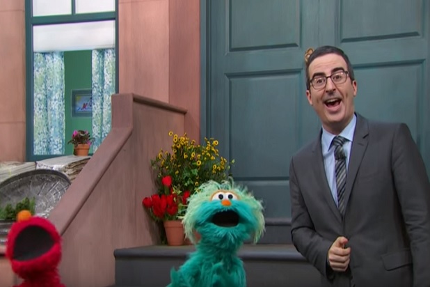 John Oliver Visits Sesame Street To Raise Lead Poisoning Awareness