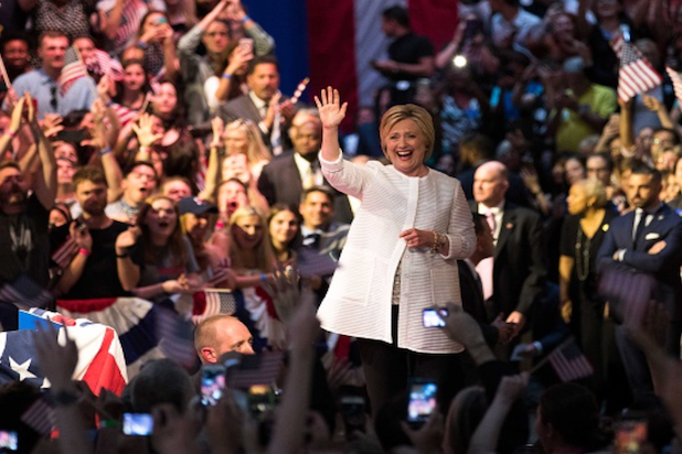 Hillary Clinton Delivers Historic Victory Speech: 'We've Reached A ...