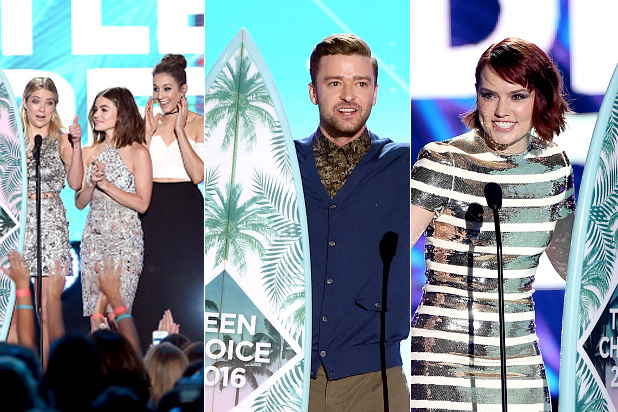 618px x 412px - Teen Choice Awards 2016: The Complete Winners List