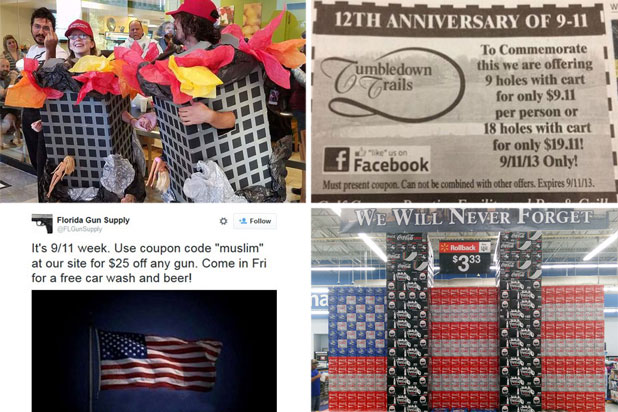9/11: 11 Tasteless Sales, Costumes and Events Inspired by the