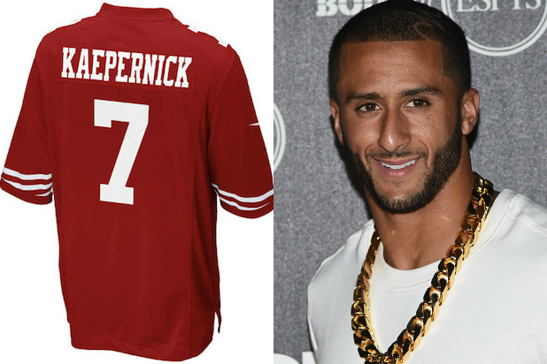 how much is a kaepernick jersey