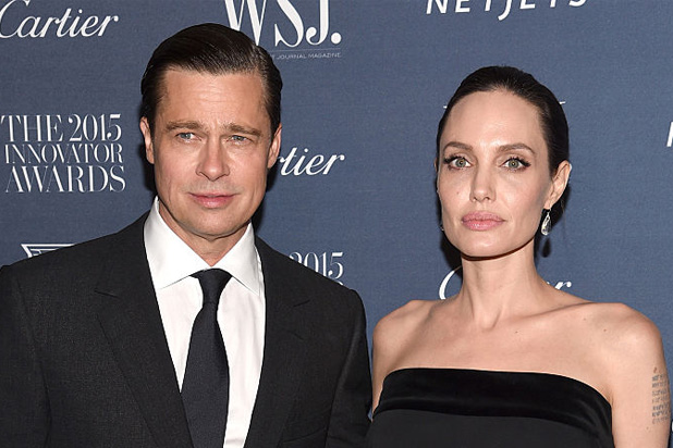 618px x 412px - Angelina Jolie and Brad Pitt Split Up AGAIN (in Wax Form)