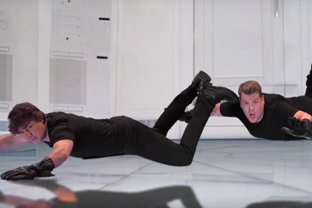 Poorna Xxx - James Corden Helps Tom Cruise Re-Create His Entire Career (Video)