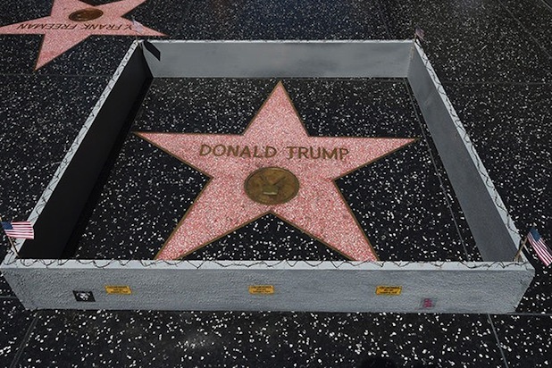 Lapd Arrest Donald Trump Walk Of Fame Star Vandal