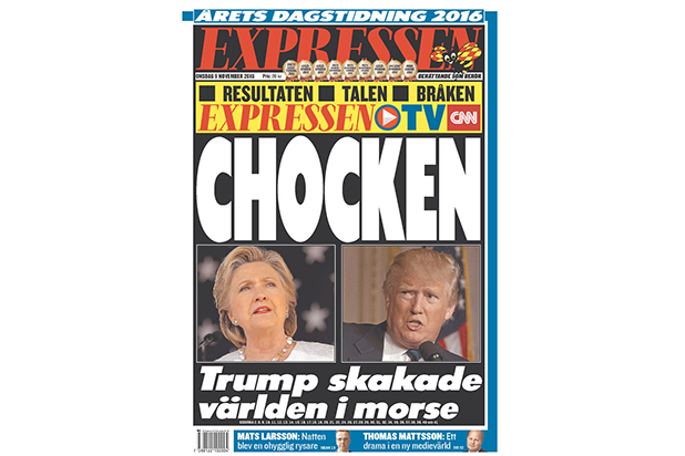 Donald Trump v the World: 25 Apocalyptic Front Pages From Around the Globe  (Photos)