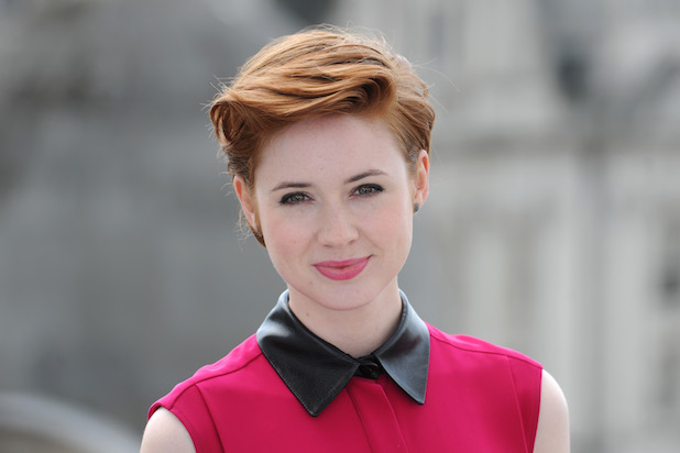 618px x 412px - Karen Gillan on 'Guardians of the Galaxy' Sequel: 'I Shaved Half My Head  This Time'