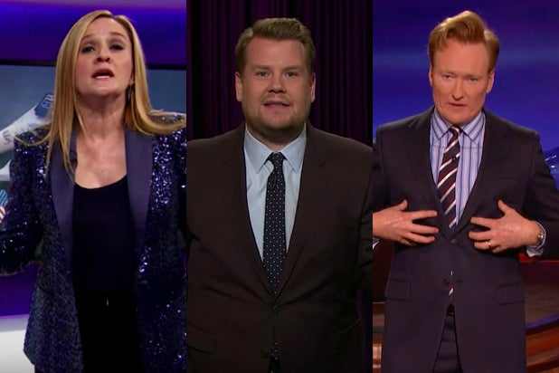 Late-Night Hosts Joke, Mourn And Reassure America A Day After Trump Win ...