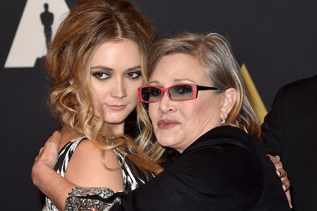 618px x 412px - Billie Lourd Remembers Mom Carrie Fisher on Her Birthday