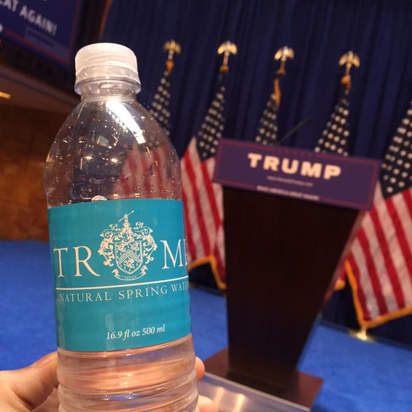 Trump Natural Spring water 