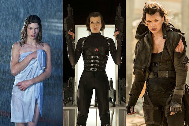 list of resident evil movies in order of release