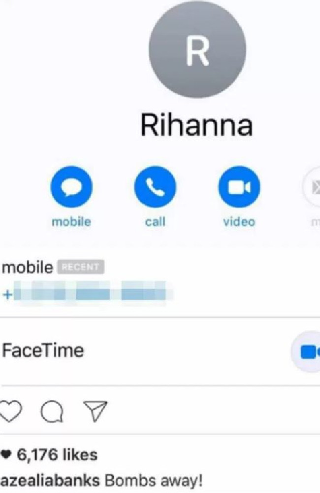 Rihanna Azealia Banks Publish Each Other S Phone Numbers