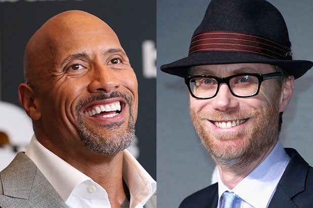 Fighting with my family dwayne johnson stephen merchant