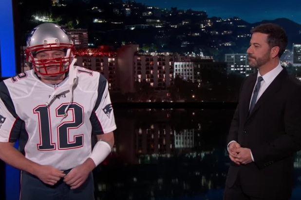 Matt Damon Crashes 'Jimmy Kimmel Live' as Super Bowl MVP 