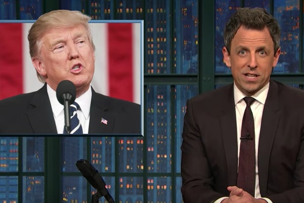 Seth Meyers Shreds Media for Fawning Over Trump's New Tone: 'Do You ...