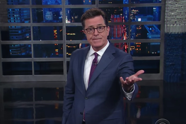 Colbert Ignores Anger Over Trump Joke - Instead Targets Clinton ...