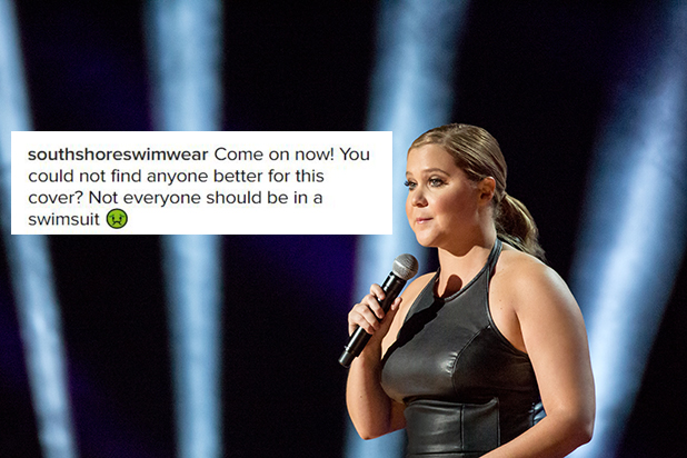 Amy Schumer Photoshop - Swimwear Designer Comes Under Fire for Fatshaming Amy Schumer on Instagram