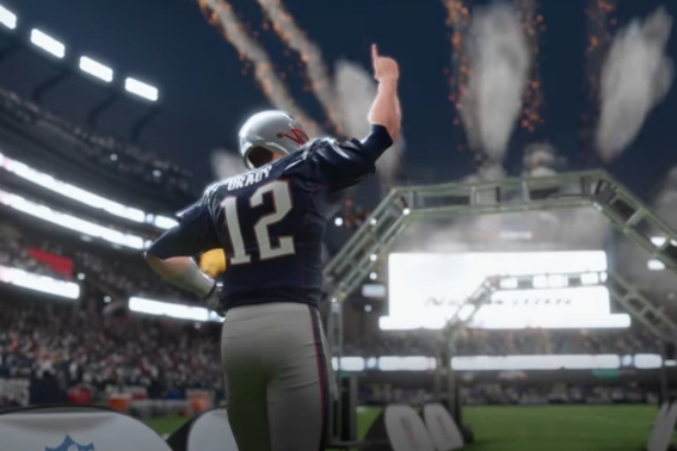 Watch: Tom Brady makes 'Madden NFL 18' cover, trailer released