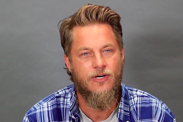 'Vikings' Star Travis Fimmel on Who He Really Wanted to Play (Video)