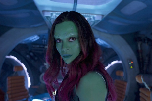 Zoe Saldana Gamora Porn - Guardians of the Galaxy 2' Soars to Another No. 1 Box Office ...
