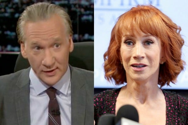 Bill Maher: Kathy Griffin 'Owes Me a Fruit Basket for Getting Her Off ...