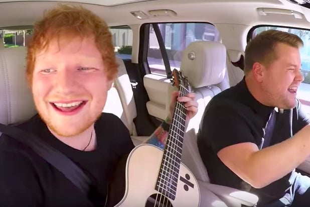 'Carpool Karaoke': That Time Ed Sheeran Hit Bieber in the Face With a ...