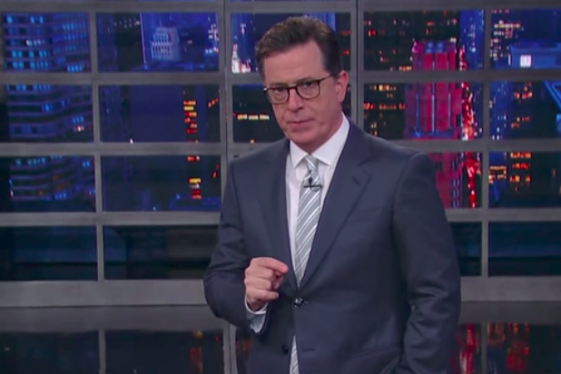 Colbert: Trump Is the 'Disease' of American Politics, Not a Symptom ...