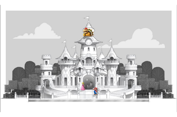 nintendo land universal concept art