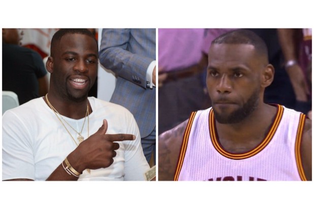 618px x 412px - Draymond Green Trolls LeBron James With Cheeky T-Shirt After ...