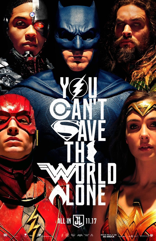 Warner Bros Unleashes New 'Justice League' Comic-Con Poster