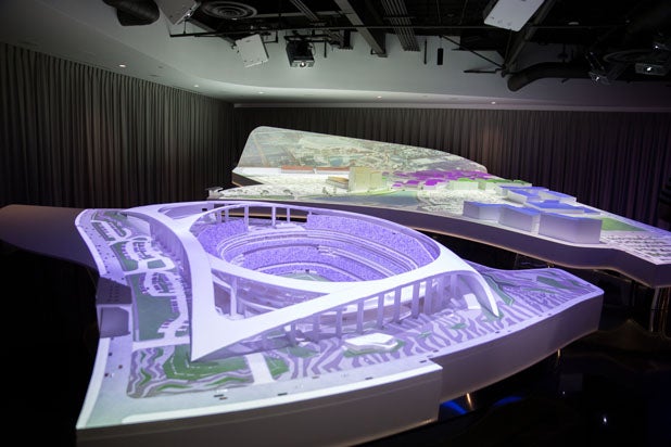 LA Stadium Model Room