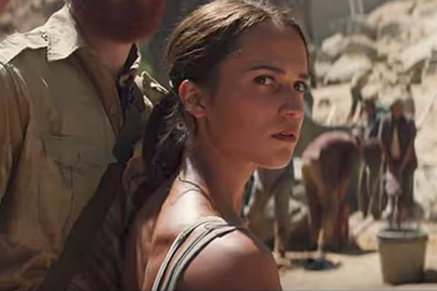 Tomb Raider New Action Packed Trailer Shows Alicia Vikander Fulfilling Her Destiny Video
