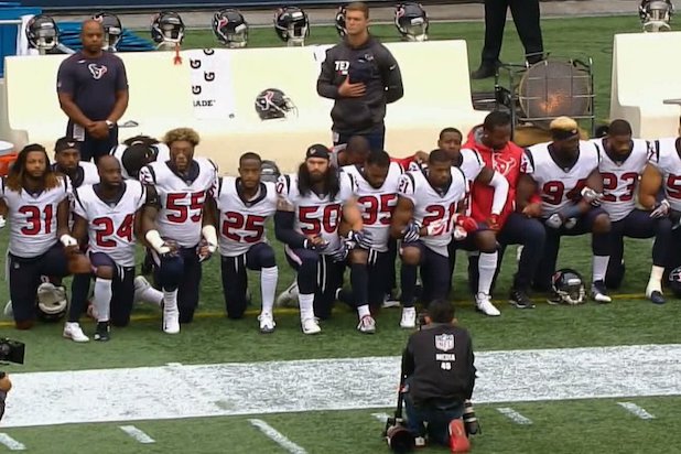 Most of NFL's Houston Texans Kneel During Anthem After Owner's Remark