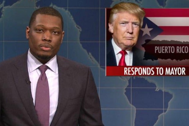 Michael Che Calls Trump A 'Cheap Cracker' And 'Bitch' For Puerto Rico ...