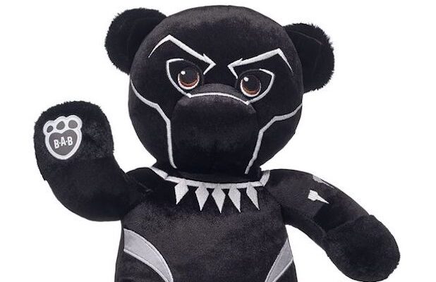 black panther teddy