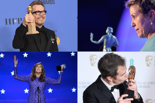 Oscar Acting Races: Can Anyone Beat Gary Oldman, Frances McDormand, Sam ...